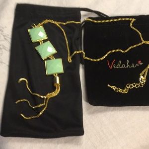 Women’sJewelry Necklace Vedah’s Gold Colored Chain
